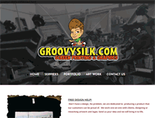 Tablet Screenshot of groovysilk.com